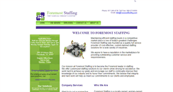 Desktop Screenshot of foremoststaffing.com